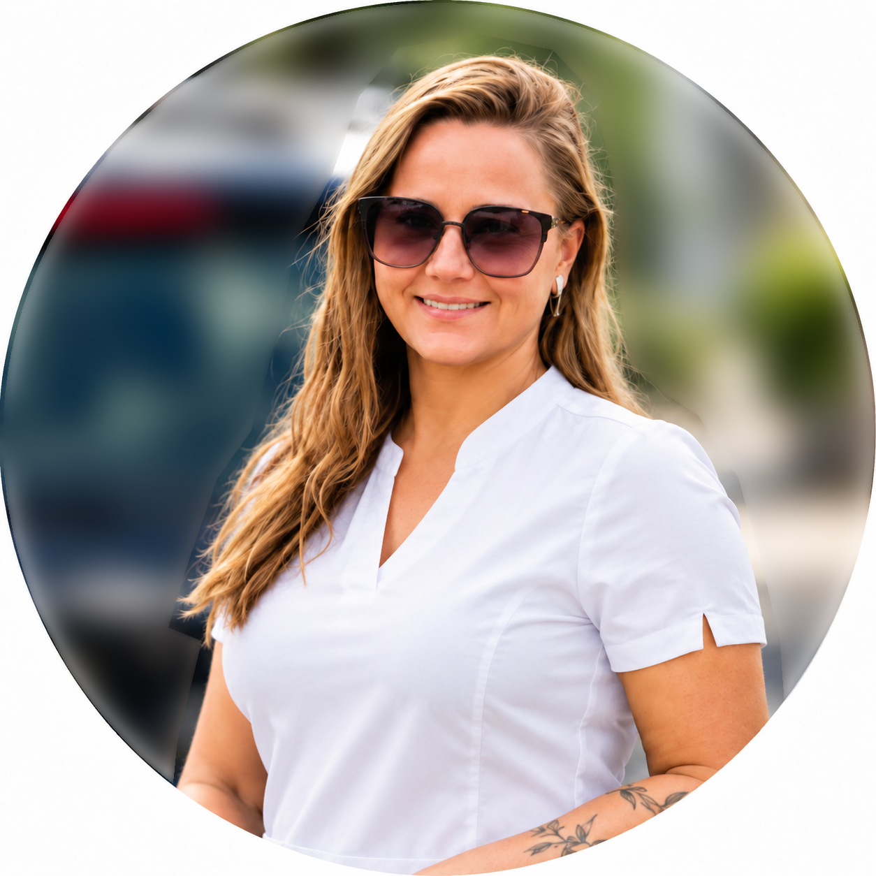 Kel, owner and massage therapist